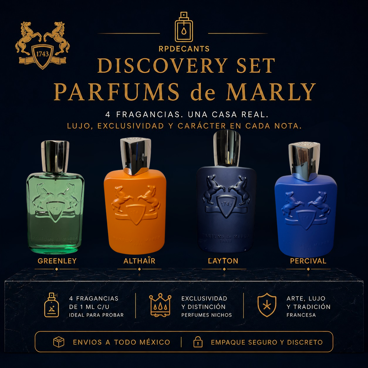 Discovery Set-Parfums de Marley