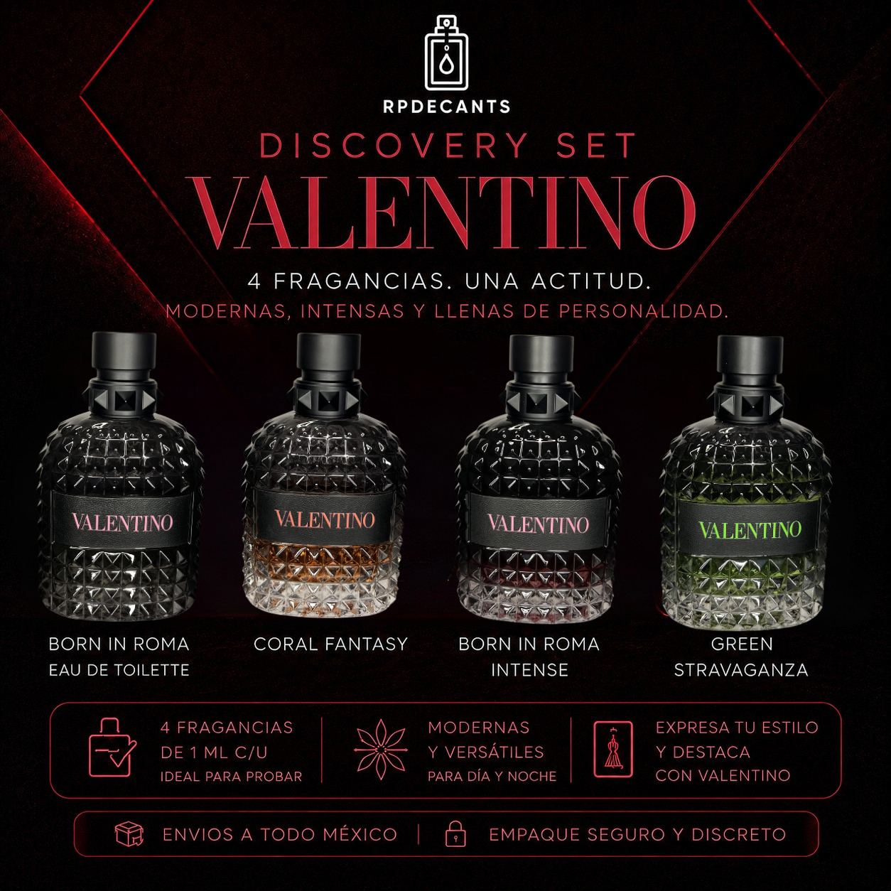 Discovery Set-Valentino